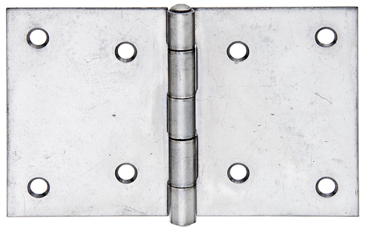 Alberts® Scharnier Edelstahl 81x128 mm