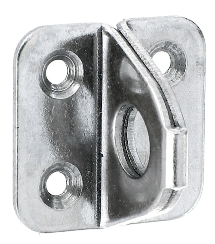 Alberts® Öse auf Platte Edelstahl LxB Platte 35x35 mm 