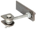 Vorschaubild Alberts® Torband f.180° Öffnung,lang,Schrauben,etc.fvz.,Bolzen,etc.VA,z.Anschweißen,M12