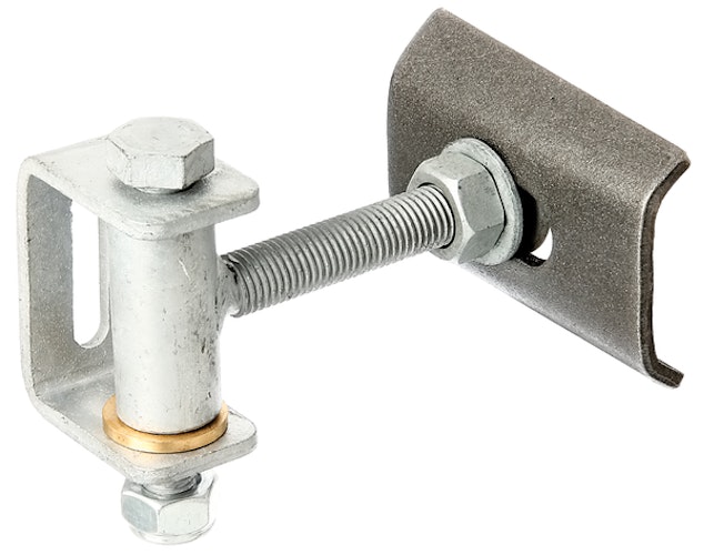 Alberts® Torband f.180°Öffnung,Ebenen verstellb.,feuervz.,z.Anschw.,M16,Belast.max.150kg 