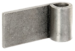 Alberts® Anschweißband f.Metallt.⌀16mm,Abstand Außenkante-Mitte Rolle 75mm