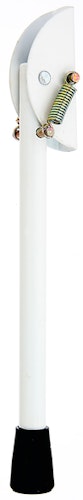 Alberts® Türfeststeller Weiß 230x23mm Platte 75x20mm