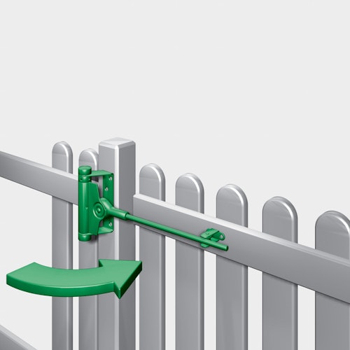 Alberts® Tür- und Torschließer verzinkt HxL 100x242 mm Karte à 1 St. 