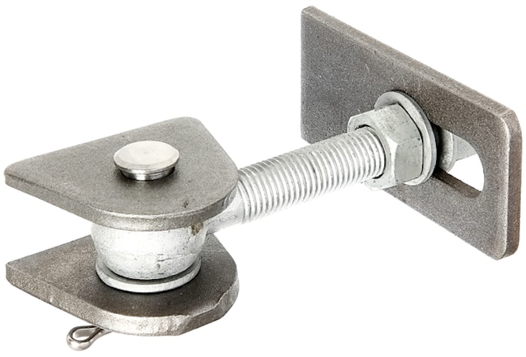 Alberts® Torband f.180° Öffn,kurz,Schrauben,etc.fvz.,Bolzen,etc.VA,z.Anschweißen,M20,VE1