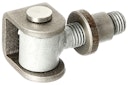Alberts® Torband,verstellb.um15mm,U-Bügel u.Einschweißm.Stahl roh,z.Anschweißen,Gew.M20