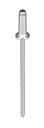 Vorschaubild Alberts® Blindniet mit Krempe Alu Länge 10 mm
