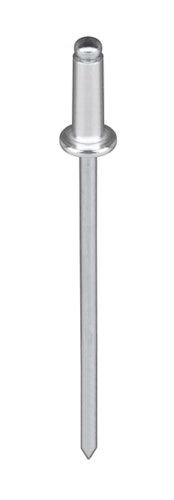 Alberts® Blindniet mit Krempe Alu Länge 10 mm