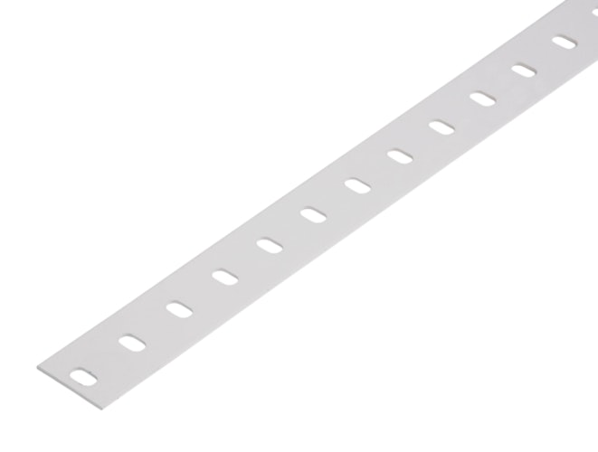 Alberts® Conceptor® Flachstange, sendzimirvz.weiß beschichtet, LxBxS 2000 x 35 x 1,5 mm 433772