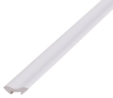 Alberts® Hohlkehlleiste, PVC, geschäumt, Farbe :weiß, L: 2,6 m, HxT: 22 x 22 mm 433963