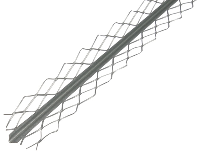 Alberts® Kantenputzprofil, Stahl roh, 32x32mm, Länge 2,6m