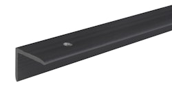 Alberts® Treppenkanten-Schutzprofil, 25x20 mm, Kunststoff, schwarz