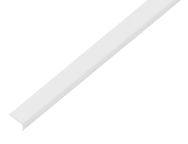 Alberts® Abschlussprofil, rund, ALU, silber eloxiert, LxBxHxS 1000x26x6x1,3mm 470524