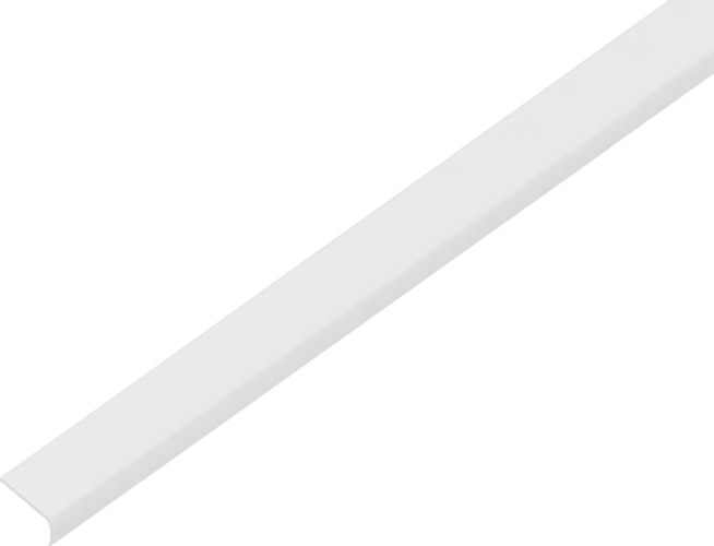 Alberts® Abschlussprofil rund, selbstklebend, Kunststoff. 19x7mm, Länge 2,6m
