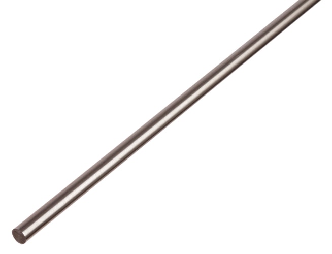 Alberts® Rundstange, Edelstahl, Lx⌀ 1000 x 8 mm 485511
