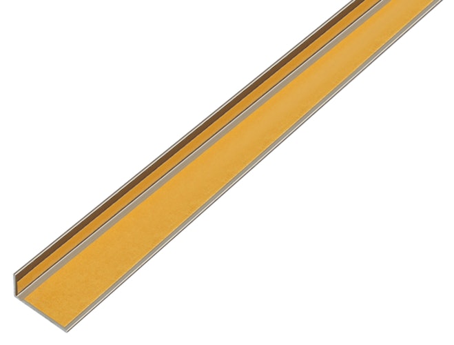 Alberts® Winkelprofil selbstklebend, Alu, 20x10mm,Länge 1m