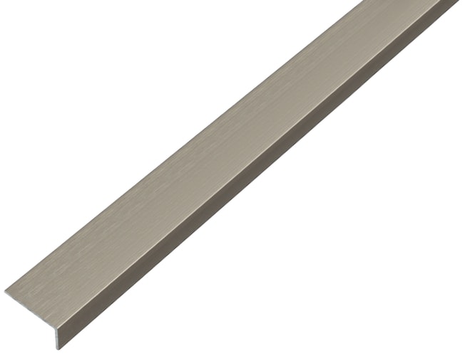 Alberts® Winkelprofil selbstklebend, Alu, 20x10mm,Länge 1m
