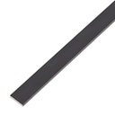 Vorschaubild Alberts® Flachstange, Alu schwarz elox., LxBxS 2000 x 15 x 2 mm 489380
