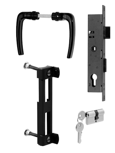 Alberts® Zubehörset für Einzel- und Doppeltor aus Aluminium