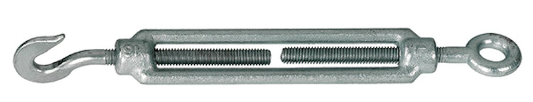 Alberts® Spannschloss, verzinkt, min. Abstand 150 mm, max. Abstand 235 mm, Gewinde M6 530679