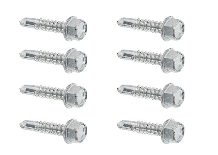 Alberts® Schrauben-Set, zur Befestigung von Zaunfeldern,SB,verzinkt 554439