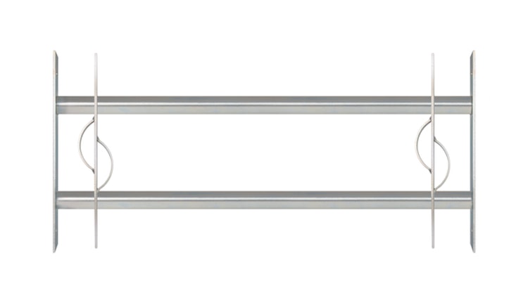 Alberts® Fenstergitter Secorino Style,ausziehbar,galv.blau verzinkt,HxB-B 300x700-1050mm 