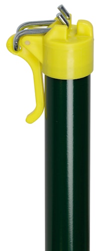 Alberts® Wäschepfahl mit Leinenspannerkopf, zinkph., grün kst-beschichtet, L 2000 mm 611606