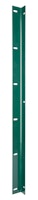 Alberts® Befestigungsleiste f.Doppelstab-Gittermatten,grün,Länge:1200 mm,m.Schrauben 623166