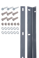 Alberts® Befestigungsleiste f.Doppelstab-Gittermatten,anthrazit,Länge:1000 mm,m.Schrauben 623227