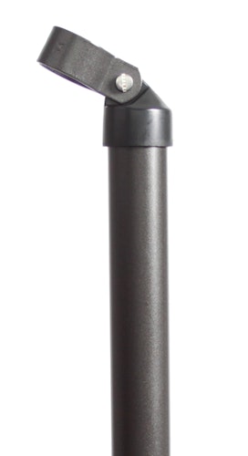 Alberts® Strebe,zinkph.anthrazit-metallic Kst.b.,Länge1150mm,Strebenst.⌀34mm,Schelle⌀38mm 623432