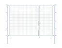 Vorschaubild Alberts® Doppeltor Flexo,feuerverzinkt,lichte BxH1000+2000x2000,PF80x80/2700mm 646585