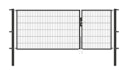 Vorschaubild Alberts® Doppeltor Flexo,fvz.anth Kst.b.RAL 7016,li.BxH1000+2000x1200,PF80x80/1900mm 646998