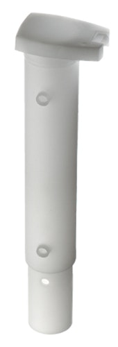 Alberts® Bodenhülse für Wäschepfähle, Kst. weiß, für Pfosten  ⌀42 mm 653903