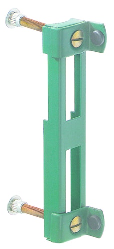 Alberts® Anschlag für Wellengittertore, verzinkt, grün Kst.b. 654009