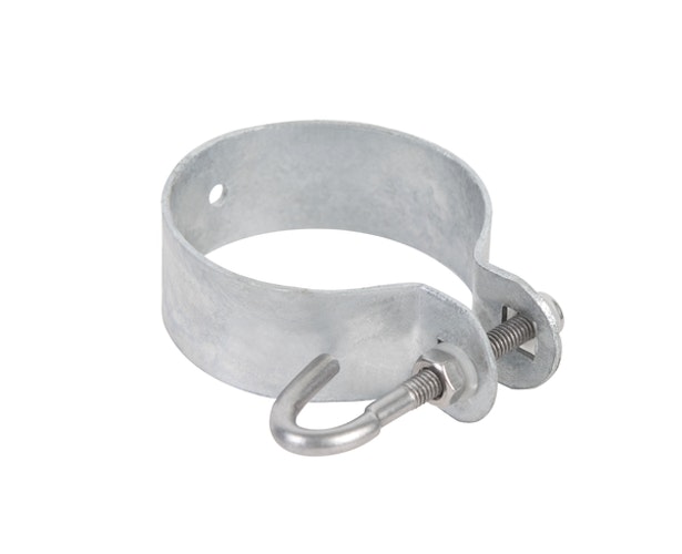 Alberts® Schelle,Befestigung v.Geflechtspannst.,feuerverzinkt, Kst.b.,Schelle⌀60mm 655761