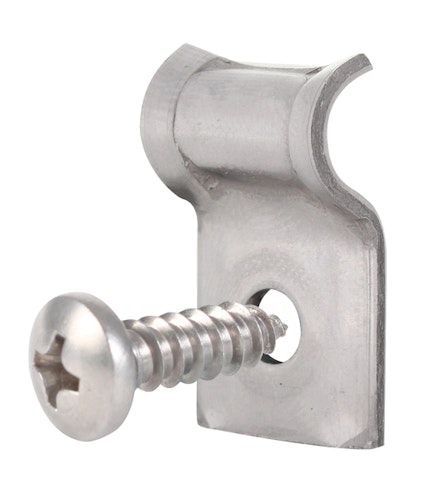 Alberts® Spanndrahthalter mit Schraube, Edelstahl 655815