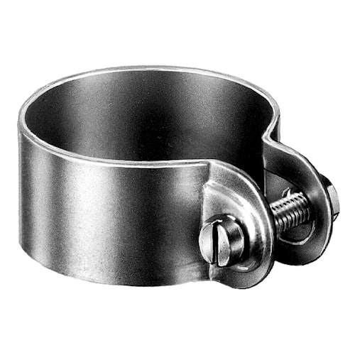 Alberts® Schelle,Befest. v.Streben u.Spannbrücken an Pfosten,feuerverz.,⌀48mm,Breite25mm 656201