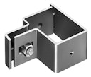 Vorschaubild Alberts® Endschelle für Vierkantpfosten,feuerverzinkt,für Pfosten 60x40 mm 656805