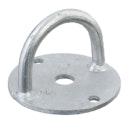 Vorschaubild Alberts® Befestigungsbügel, feuerverzinkt, zum Aufschrauben, Aufschraubplatte ⌀100 mm 657239