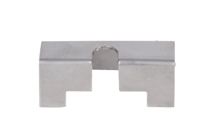 Alberts® Stabilisator für Dekorelemente, Edelstahl, LxBxH: 50x20x17mm, 4 Stück 665241