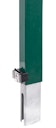 Vorschaubild Alberts® Zaunerhöhung Erhard, feuerverzinkt, grün RAL 6005, 600 / 60 x 40 mm 672669