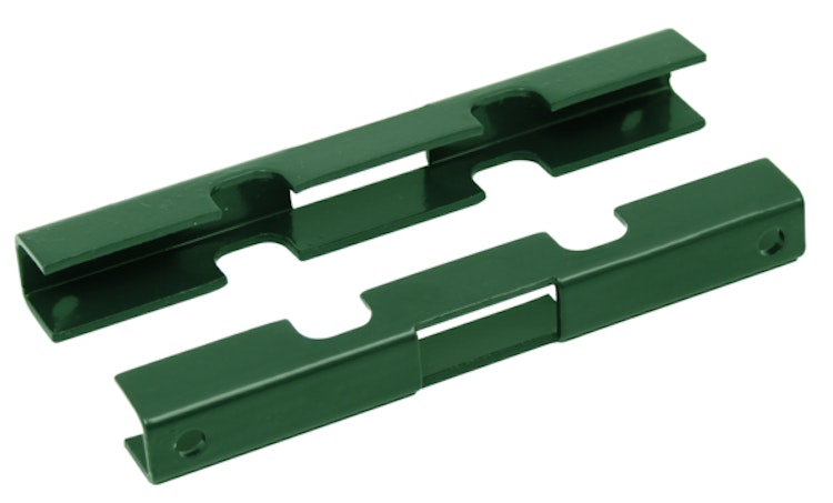 Alberts® Mattenverbinder für Doppelstab-Gittermatten,feuerv.grün,Mattenverbindung o.PF 672935