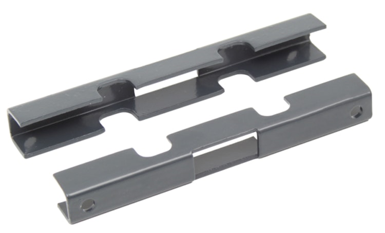 Alberts® Mattenverbinder für Doppelstab-Gittermatten,feuerv.anth7016,Mattenverbind.o.PF 672942