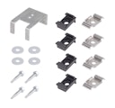 Vorschaubild Alberts® Umbau-Set Eckbert, von Zaunpfosten zu Eckpfosten, Kunststoff, schwarz 672997
