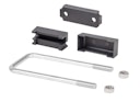 Vorschaubild Alberts® Bügelschelle für Vierkantpfosten,Edelstahl,für Pfosten 60x40 mm 675028