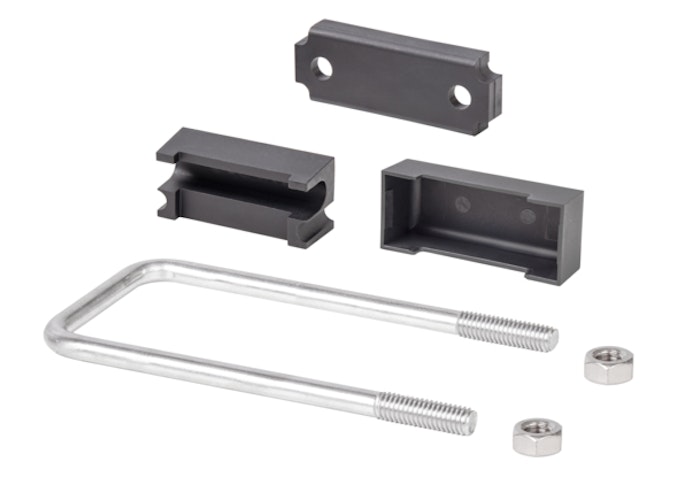Alberts® Bügelschelle für Vierkantpfosten,Edelstahl,für Pfosten 60x40 mm 675028