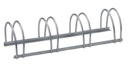 Vorschaubild Alberts® Mehrfach-Fahrradständer freist., fvz, Einstellplätze 4, LxT 1000x300 mm 698294