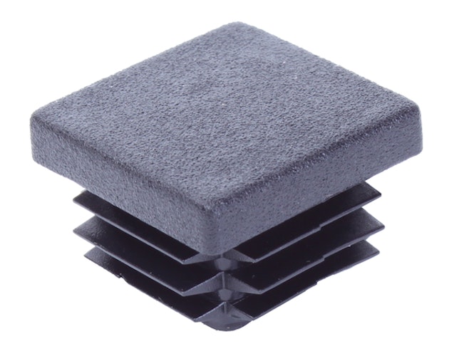 Alberts® Pfostenkappe für Universalpfosten SB Kst. schwarz 30x30 mm 