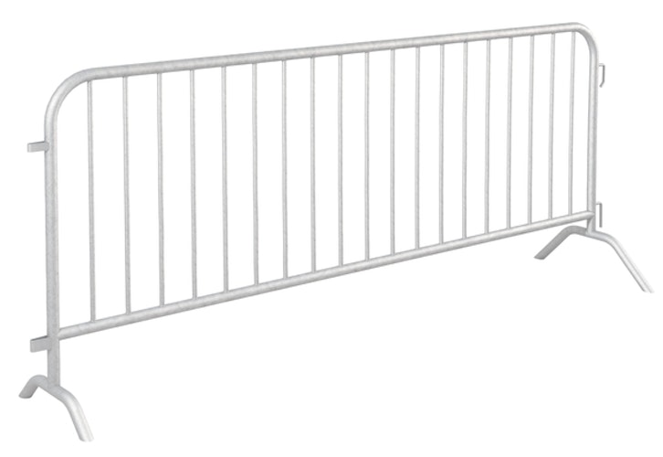 Alberts® Absperrgitter Security fvz.,transportabel,Breite 2500 mm,Höhe über Boden 1100 mm 770204