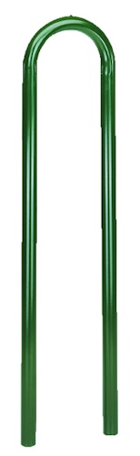 Alberts® Schutzbügel Universal fvz.,grün,z.Einb.,BxH 360x1000mm,Rahmen ⌀60 mm 772383
