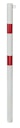 Vorschaubild Alberts® Absperrpf. Standard SK fvz.,weiß, mit zwei roten Ringen, z.Einb.,1 Öse Pf.⌀60mm 782474